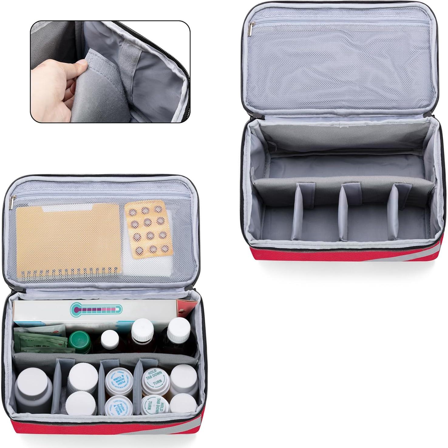 Bolsa Organizadora de Medicamentos Trunab - Doble Capa 26.9x18cm