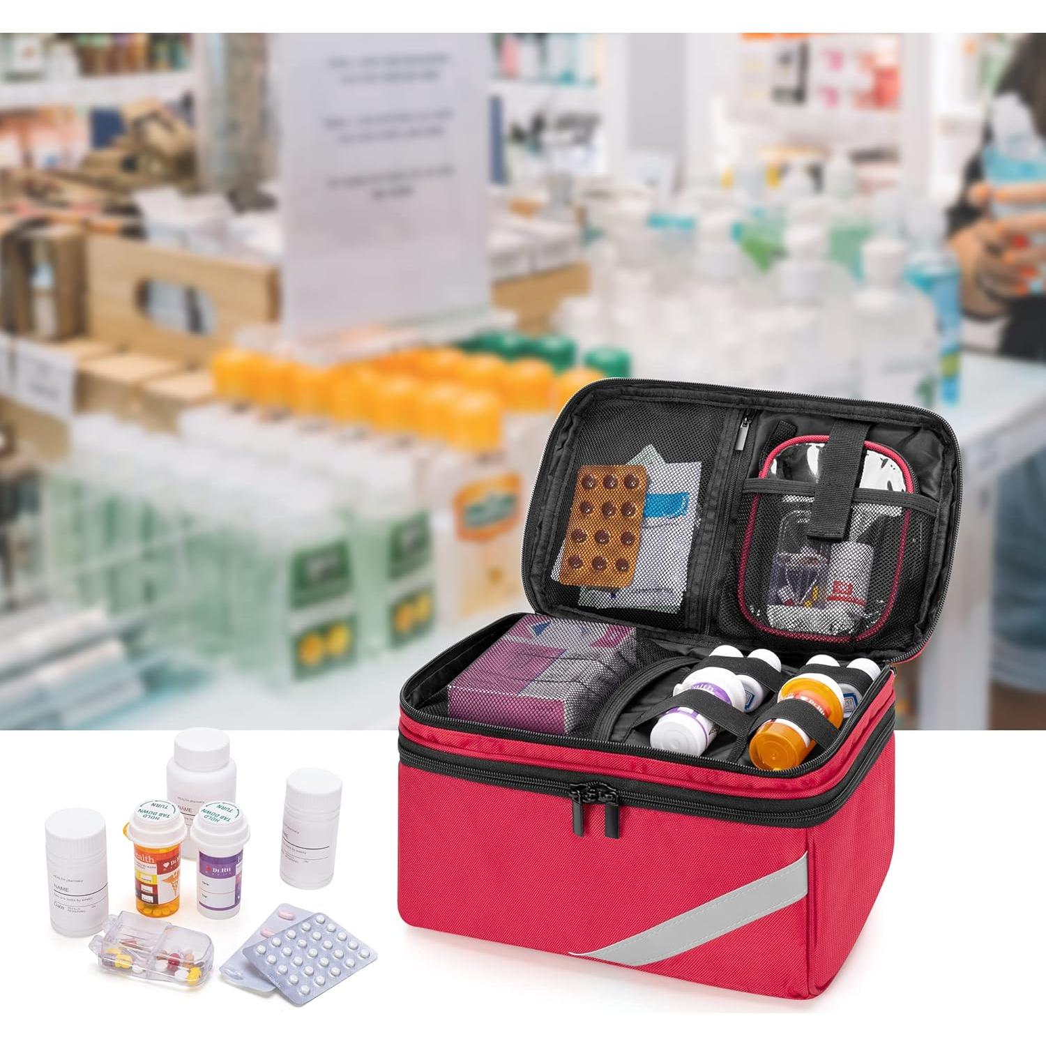 Bolsa Organizadora de Medicamentos Trunab - Doble Capa 26.9x18cm