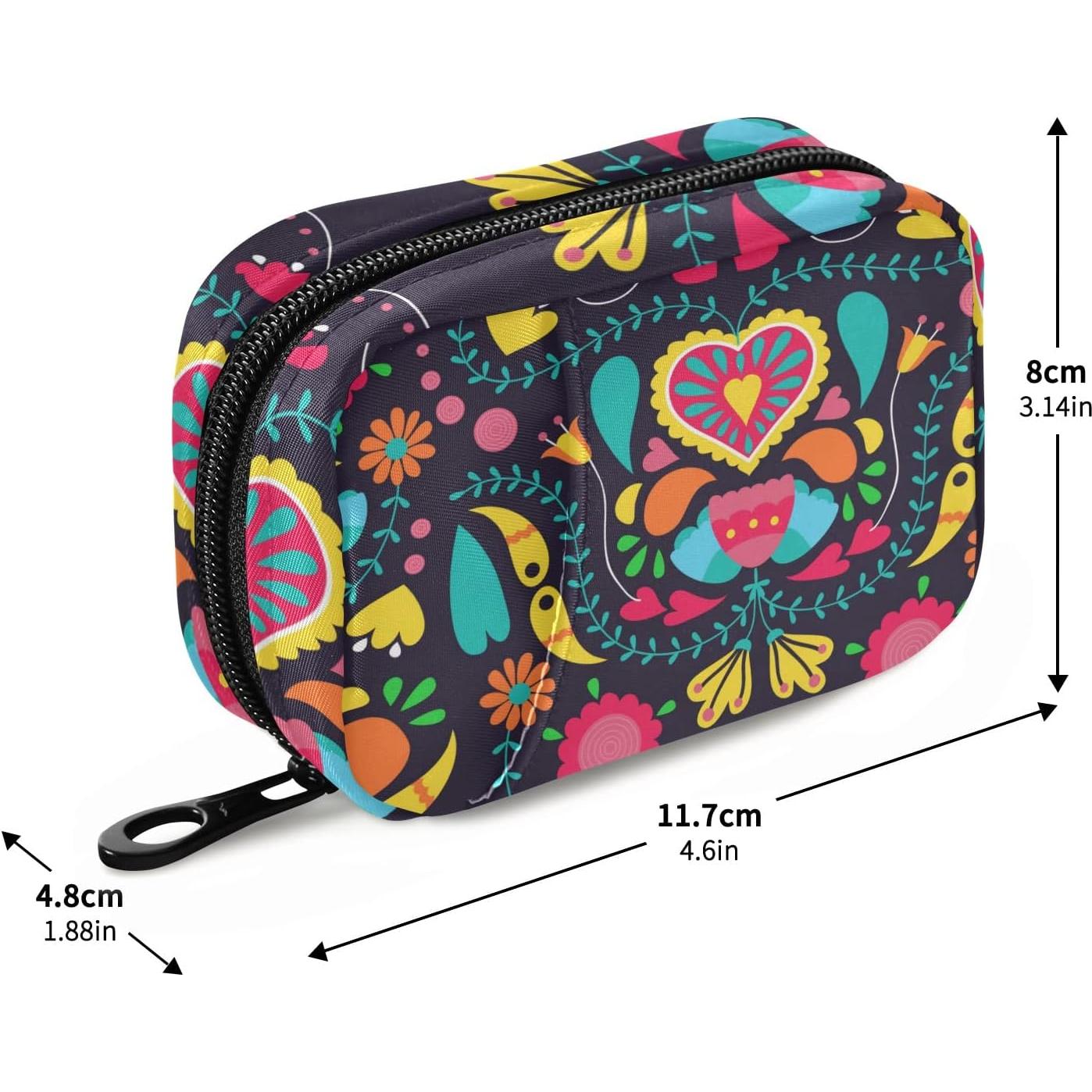 Organizador de Pastillas Eyanle Semanal Compacto 11.68x7.99cm