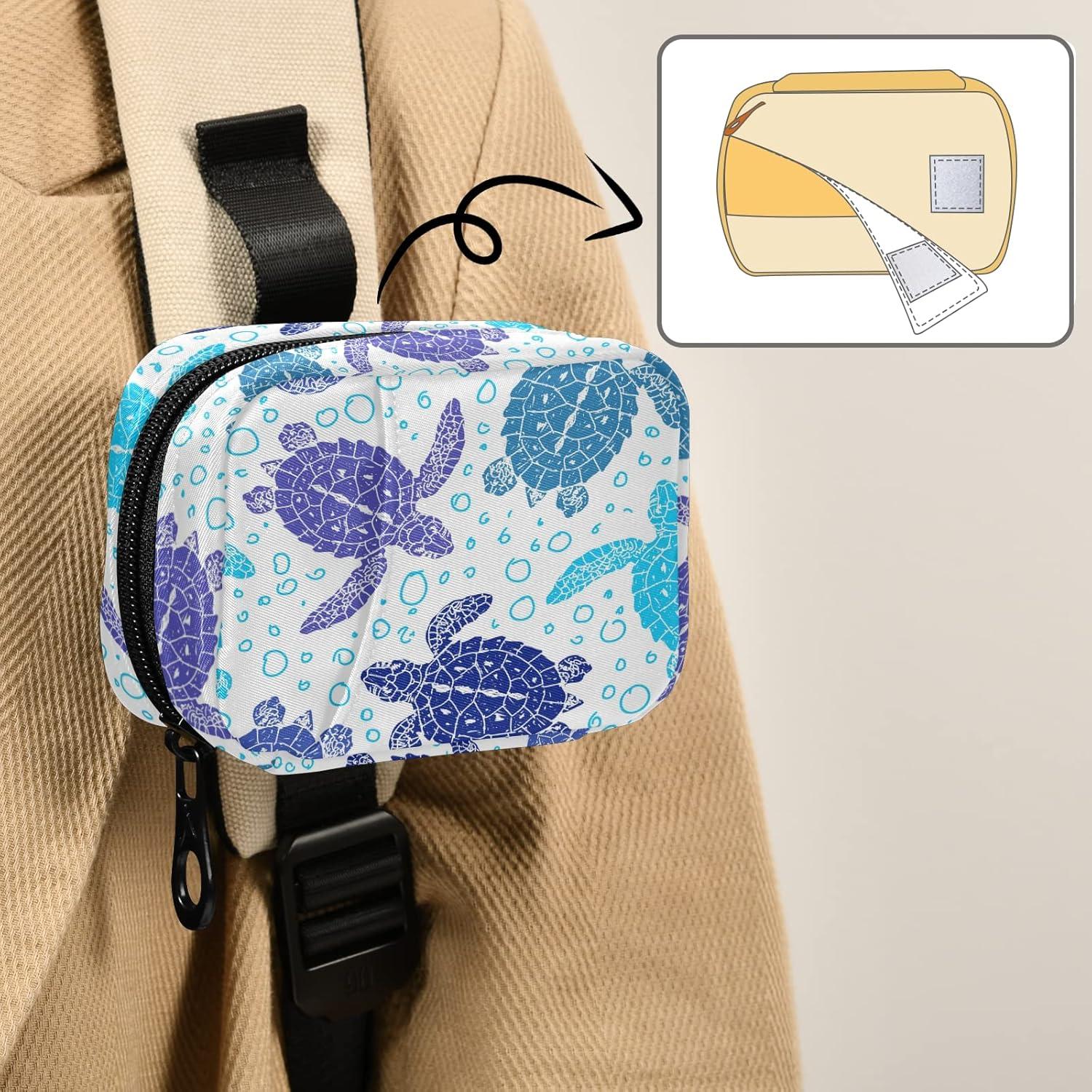 Organizador de Pastillas Naanle Tortuga Marina Compacto 11.68cm