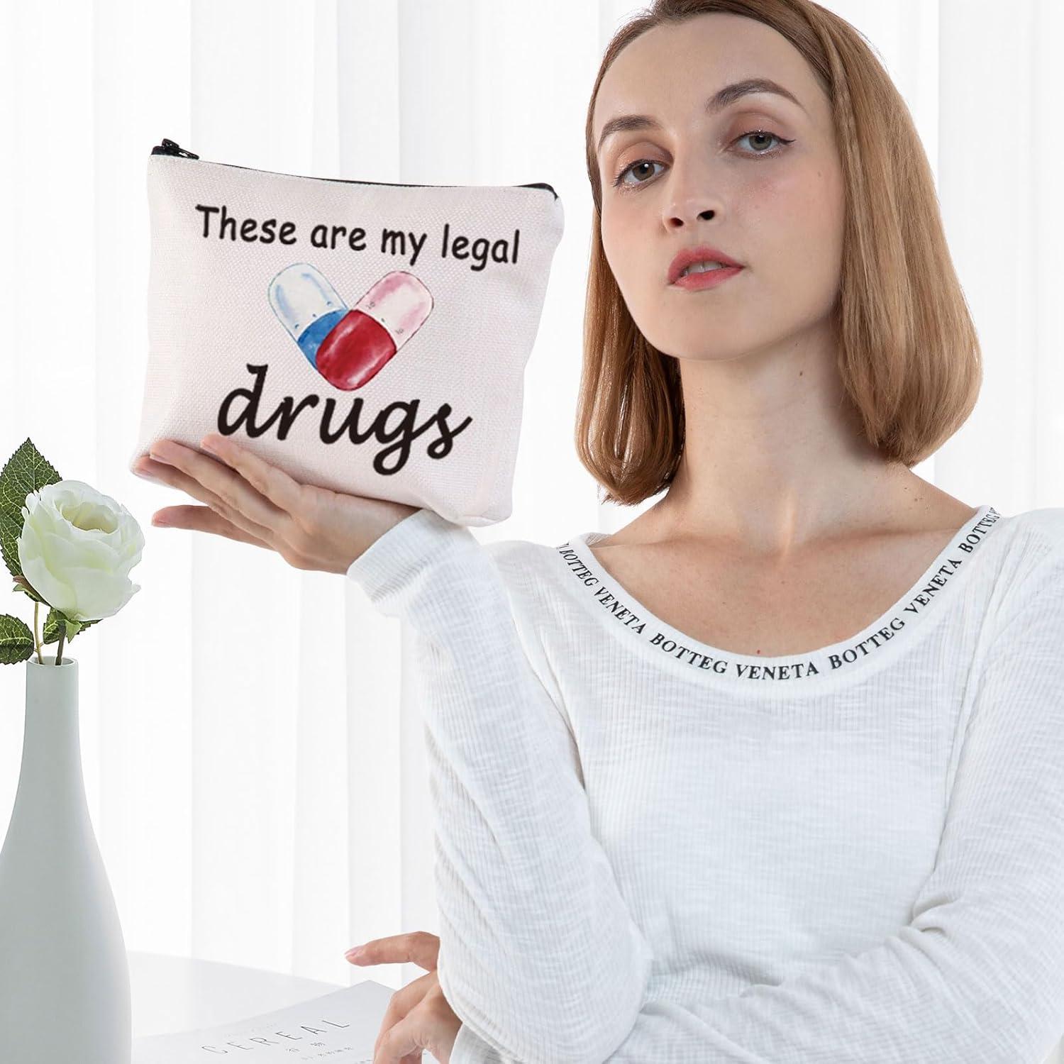 Bolsa Cosmética Divertida para Mujeres G2TUP - Mis Drogas Legales