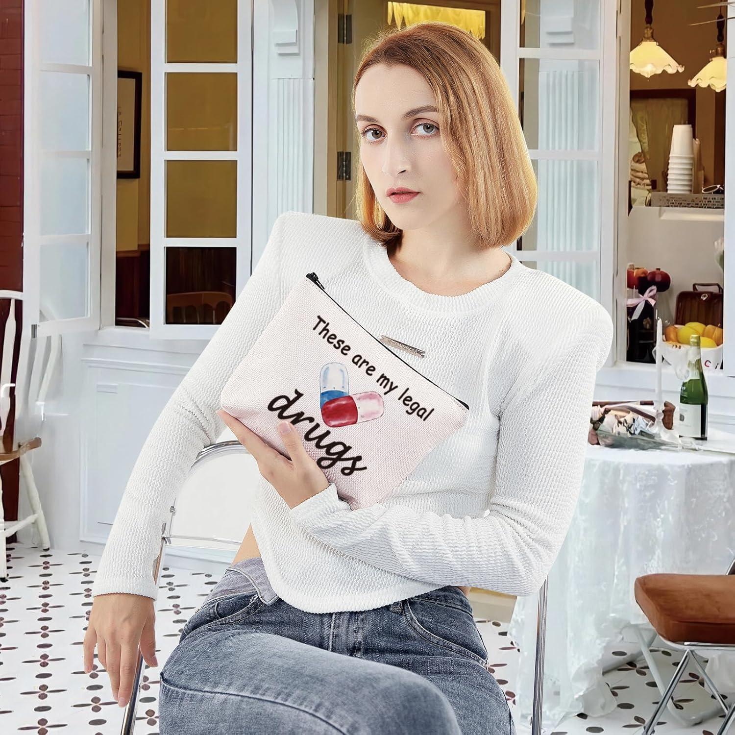 Bolsa Cosmética Divertida para Mujeres G2TUP - Mis Drogas Legales