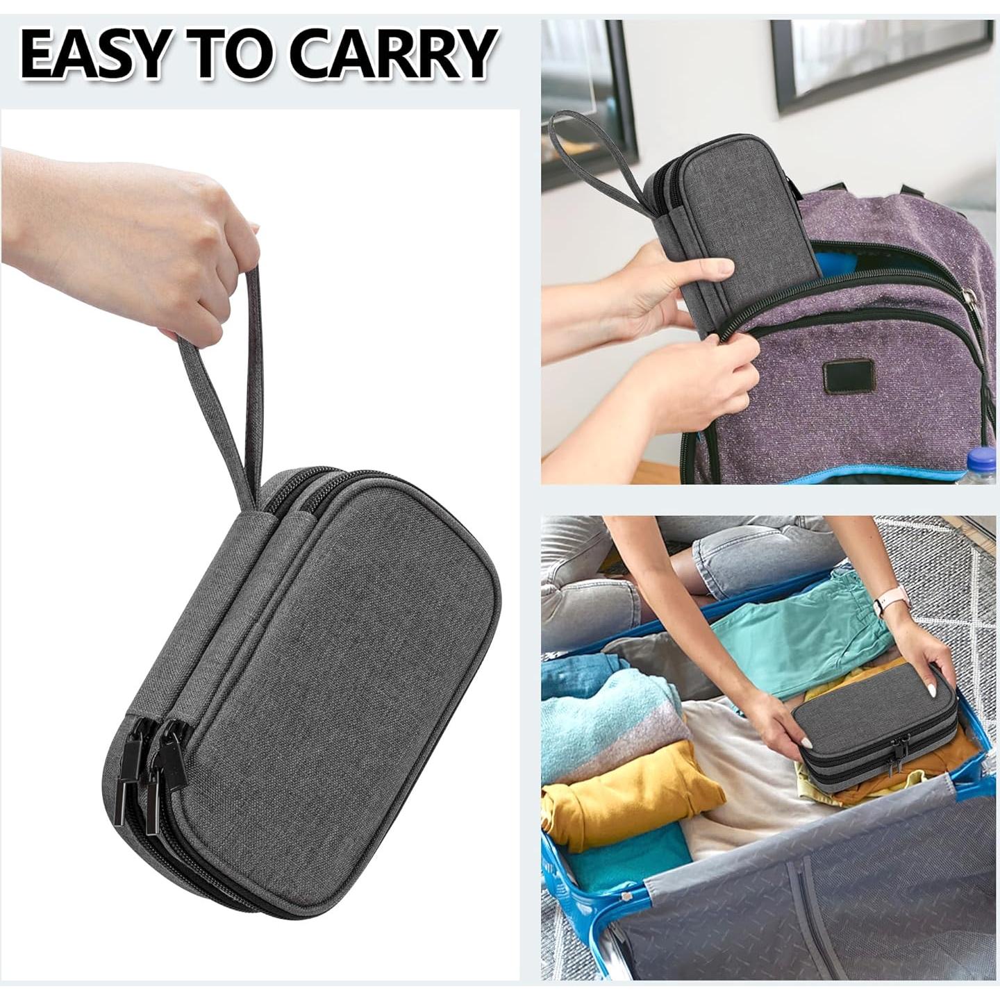 Bolsa de Viaje Trunab con Organizador de Pastillas Semanal 20x10x8cm