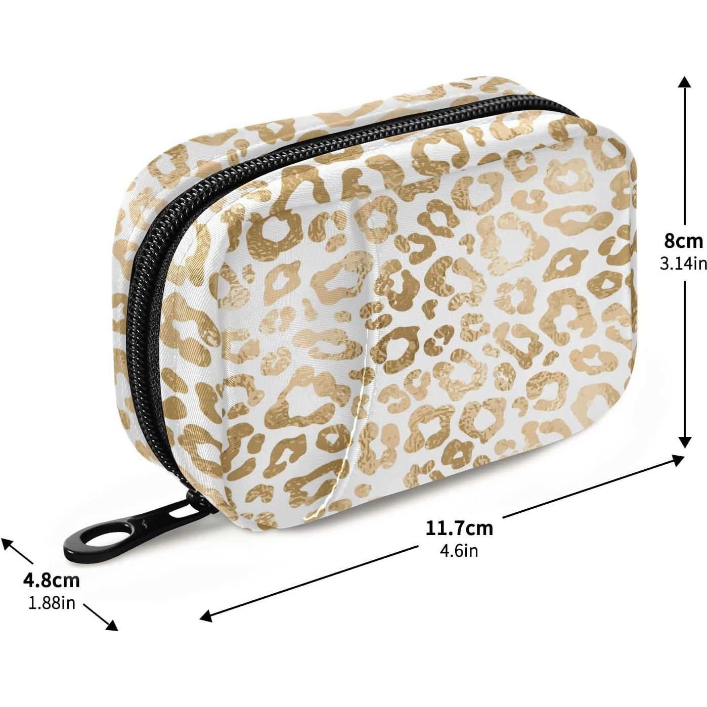 Estuche de Pastillas Ollabaky 7 Días Estampado Leopardo