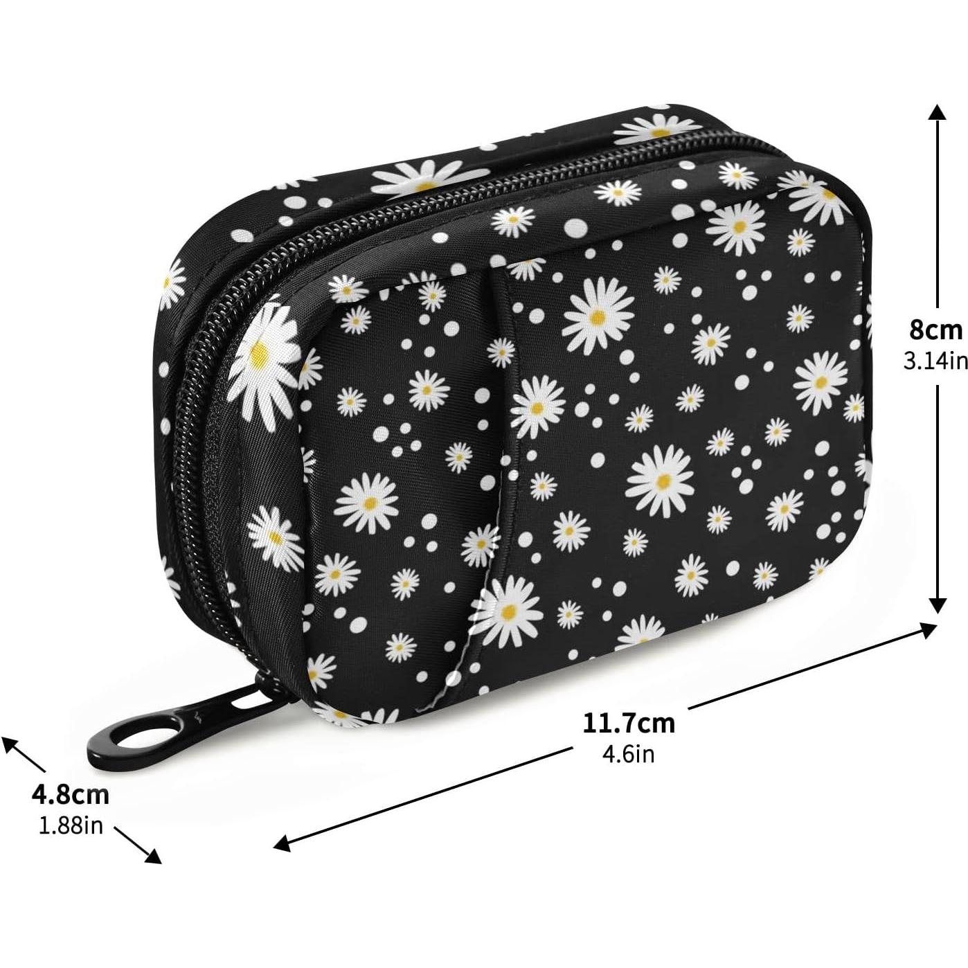 Estuche de Pastillas Ollabaky 7 Días Portátil con Cremallera