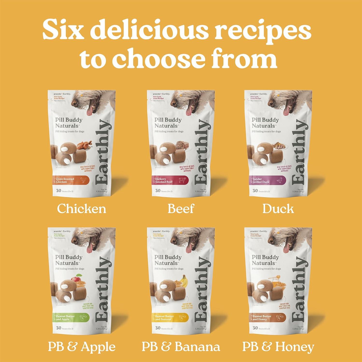 Galletas para Esconder Pastillas Earthly Pill Buddy 30 Porciones