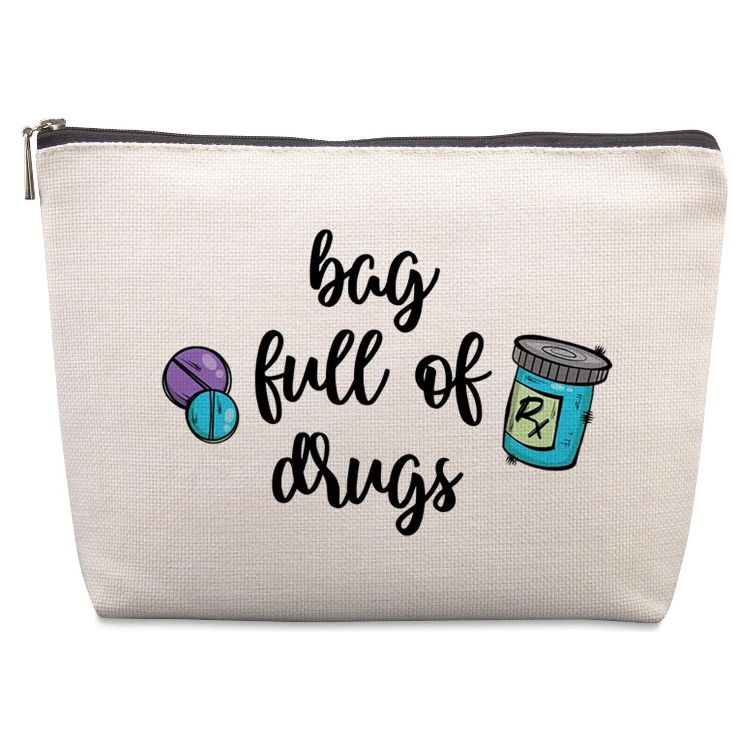 Bolsa de Medicina para Viajar Lcoanriut 22.86x17.78 cm