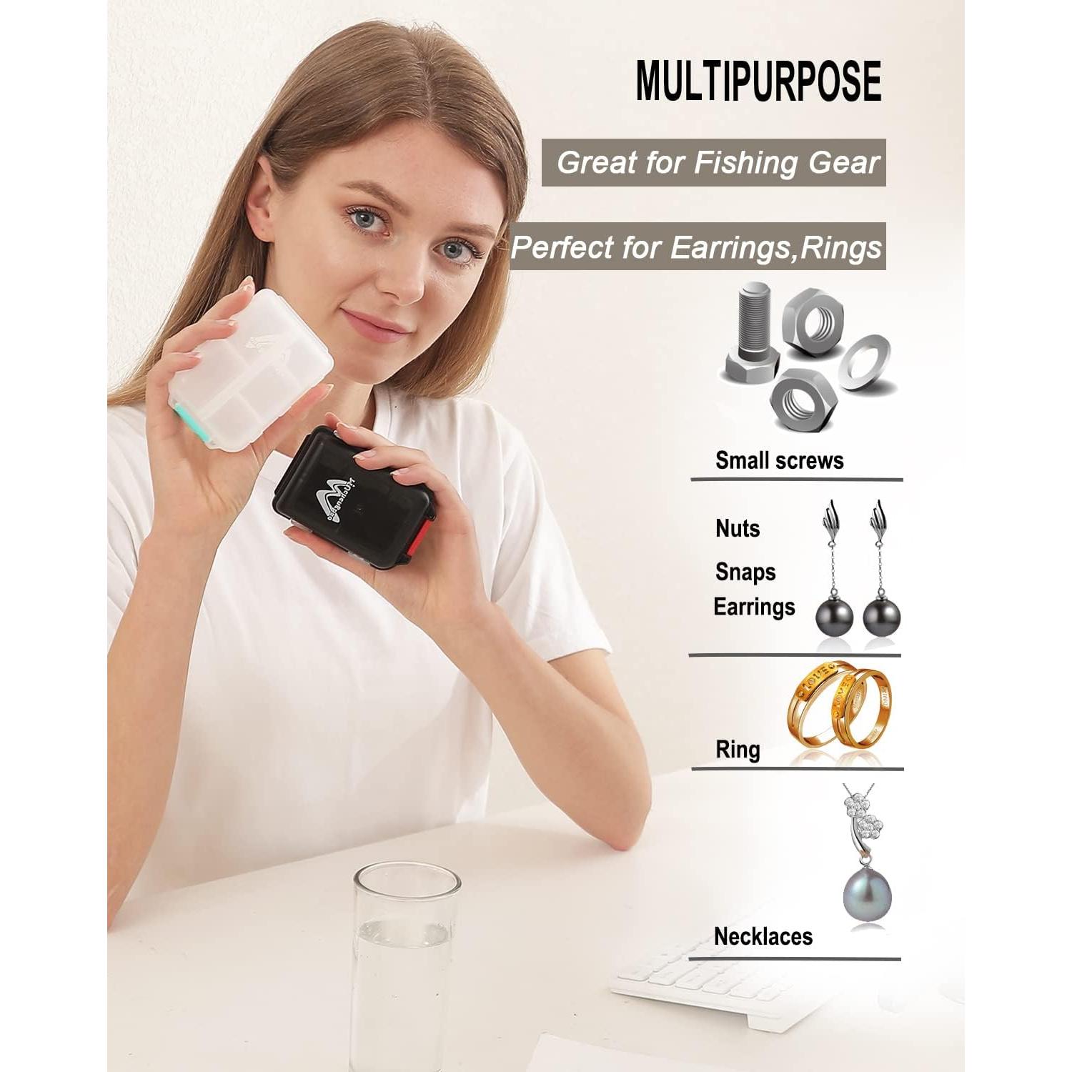 Organizador de Pastillas Semanal M MUCHENGBAO 7 Días Plegable