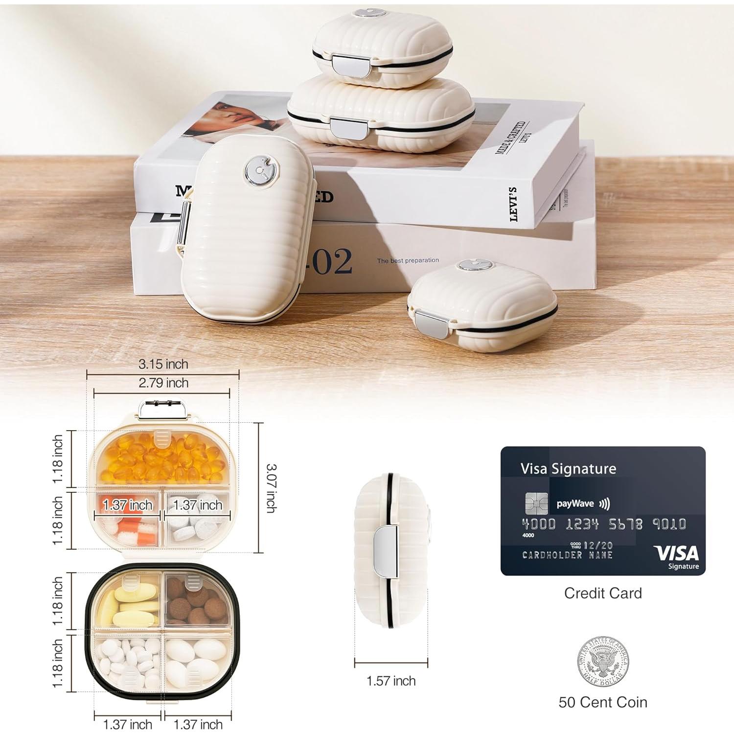 Estuche para Pastillas Zannaki Pequeño Organizador 7 Días