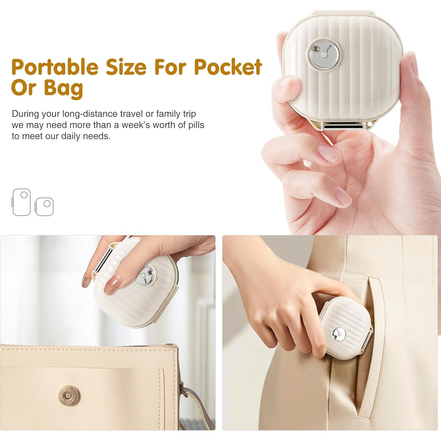 Estuche para Pastillas Zannaki Pequeño Organizador 7 Días