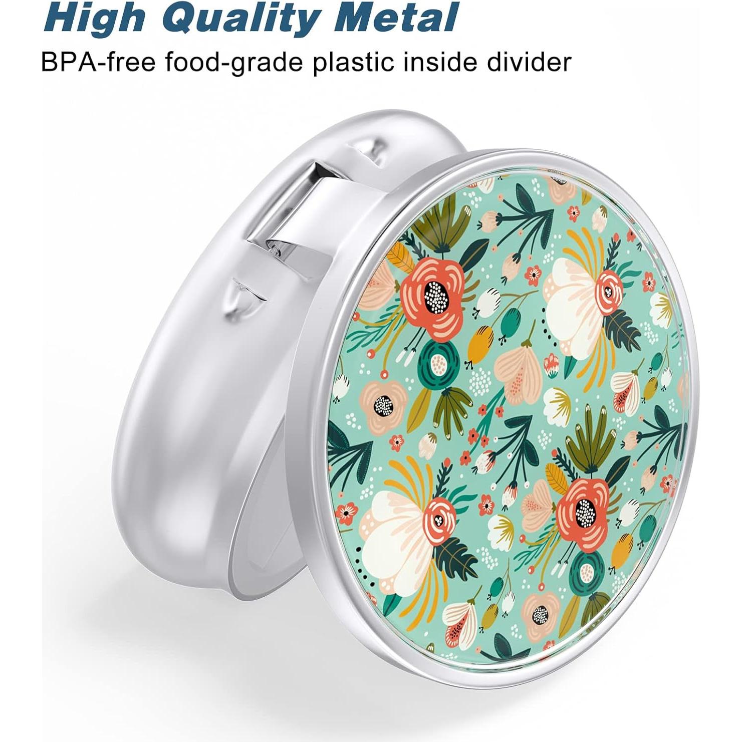 Caja de Pastillas Portátil Aiawoxc - Organizador de Medicamentos Verde