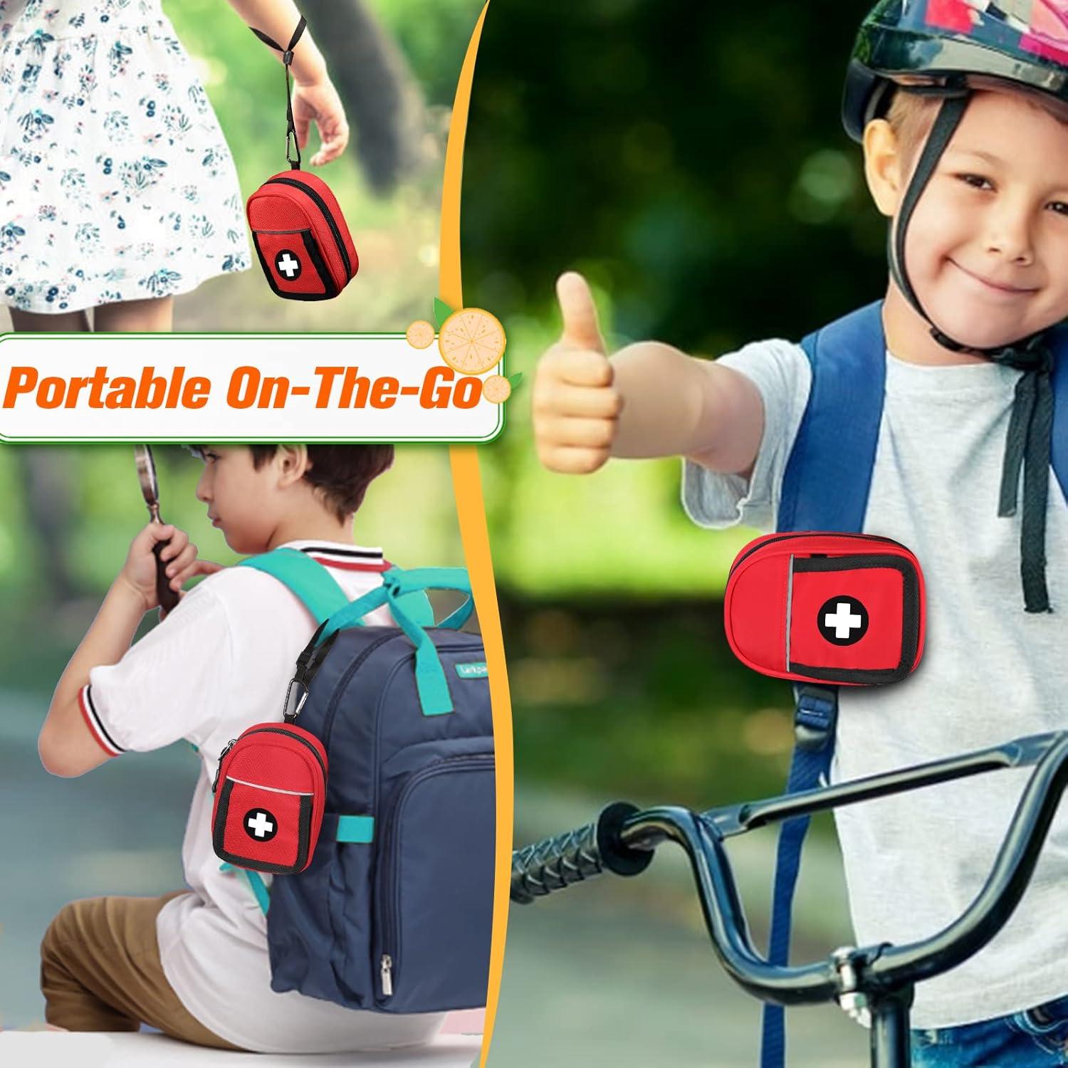 Bolsa de Transporte Aislada SITHON para Medicamentos - Rojo