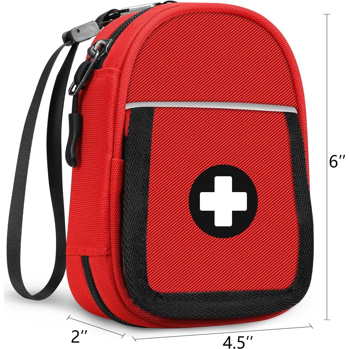 Bolsa de Transporte Aislada SITHON para Medicamentos - Rojo