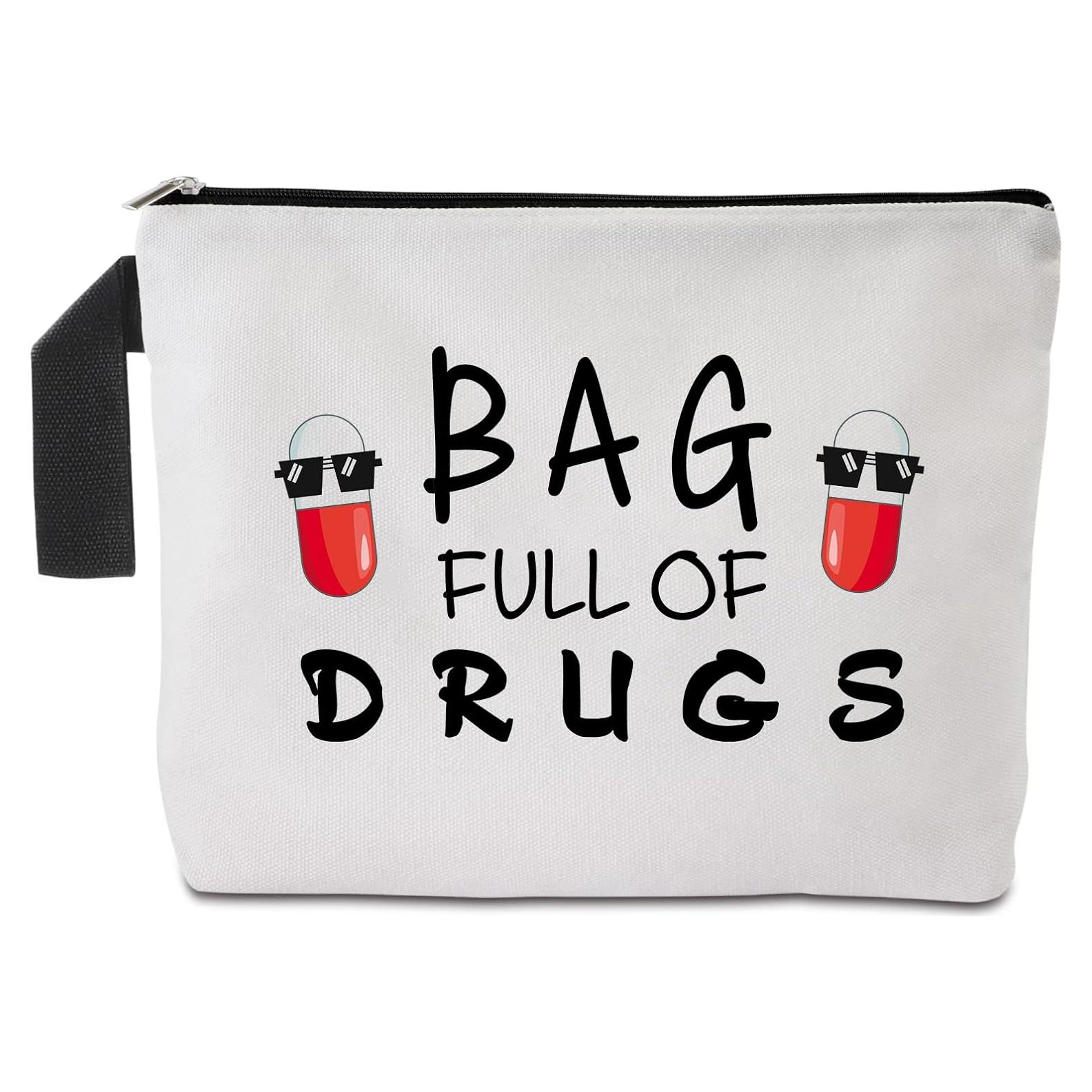 Bolsa Cosmética de Viaje Yishuliwu para Mujeres 24.1x19.1cm