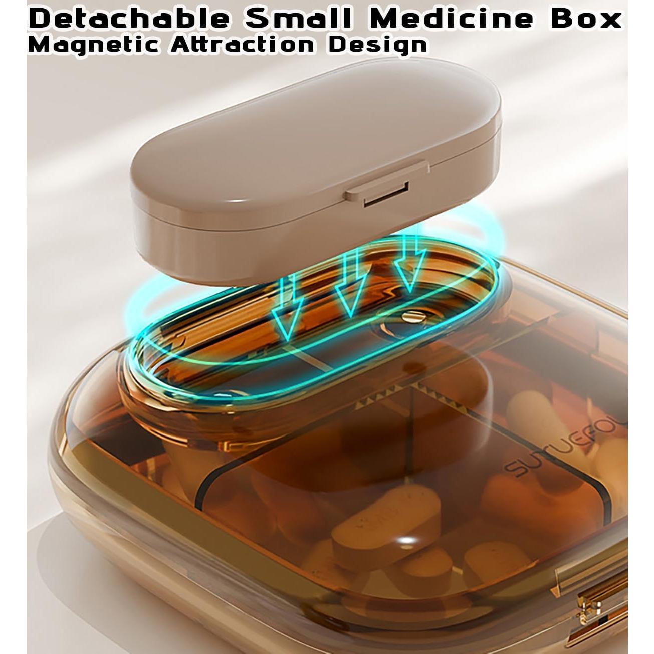 Organizador de Pastillas MURRI&MURRDI 6 Compartimentos Portátil