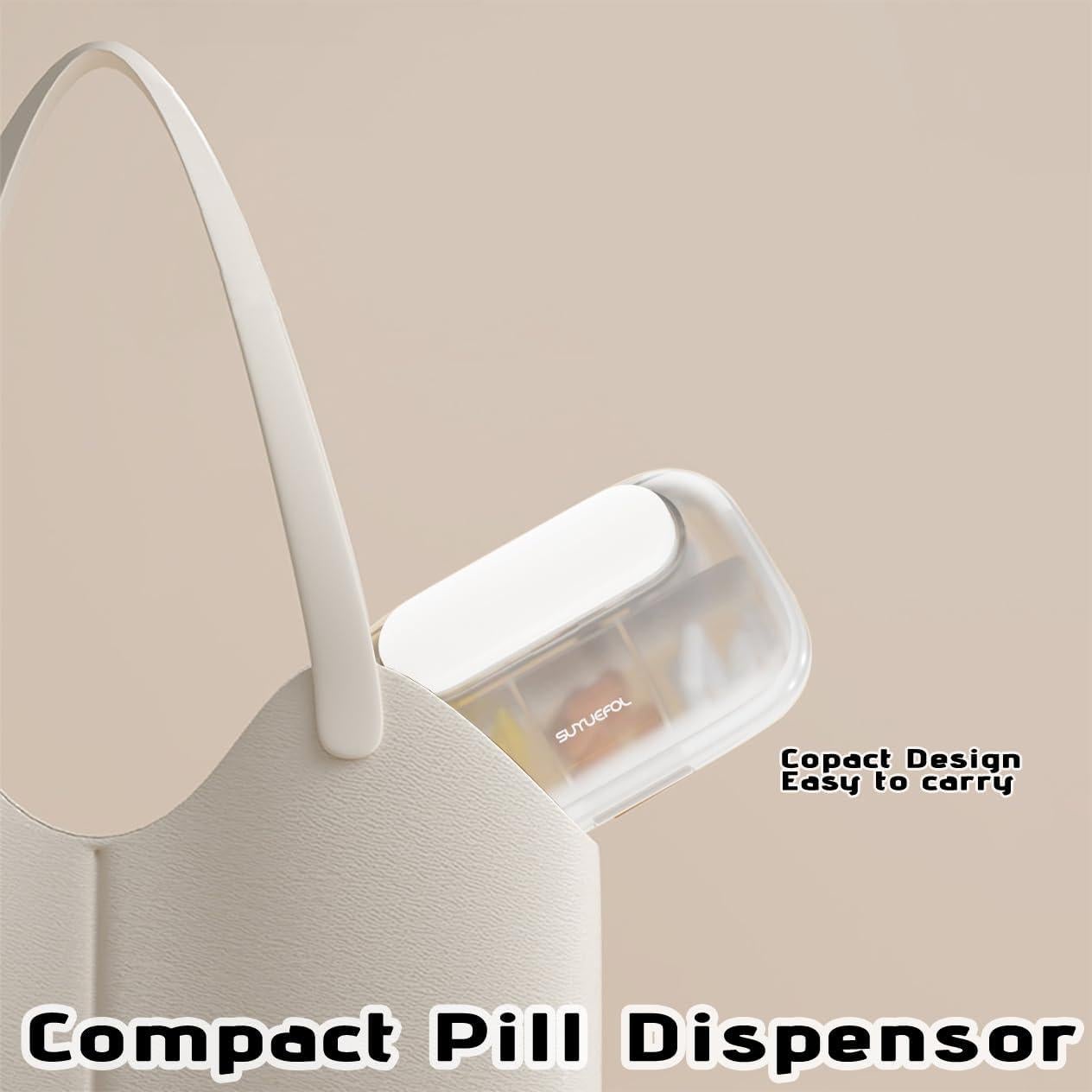 Organizador de Pastillas MURRI&MURRDI 6 Compartimentos Portátil