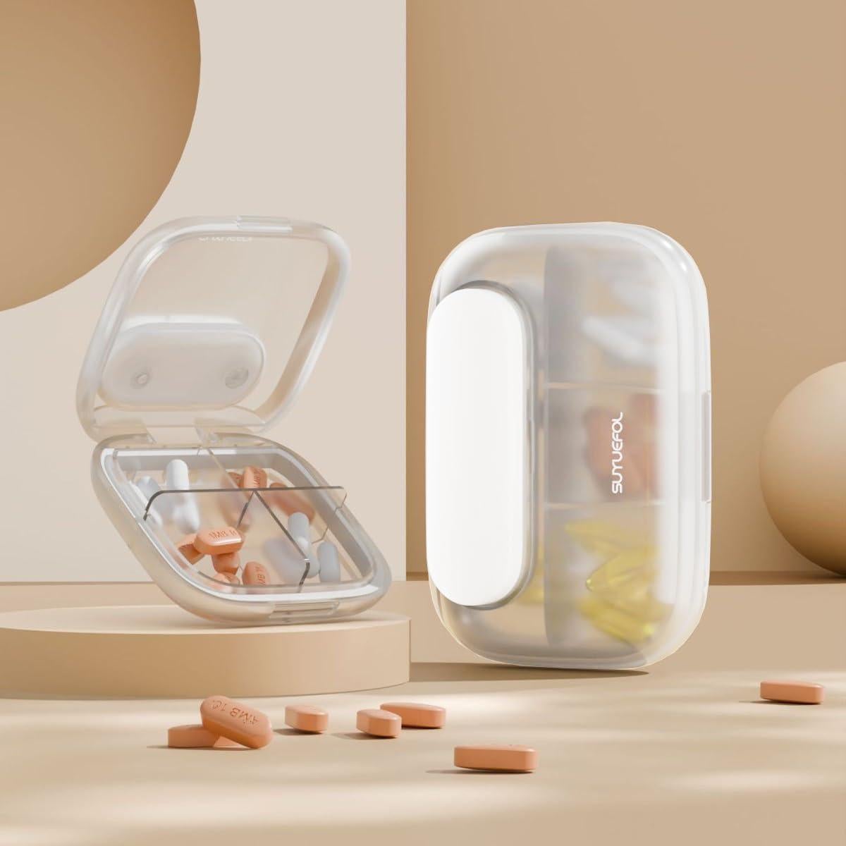 Organizador de Pastillas MURRI&MURRDI 6 Compartimentos Portátil