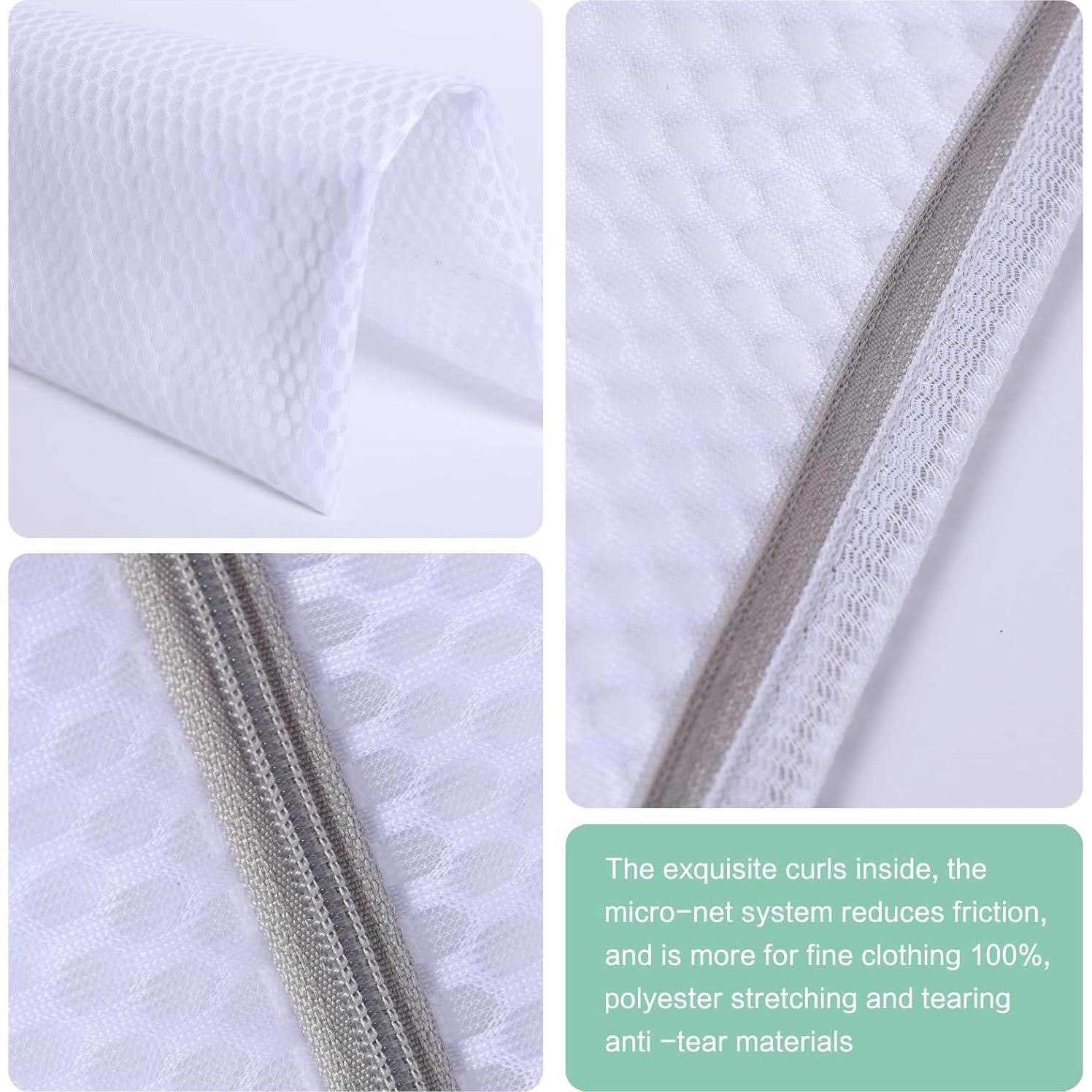 Paquete 3 Bolsas de Malla Syhskhy para Lavadora - Delicados