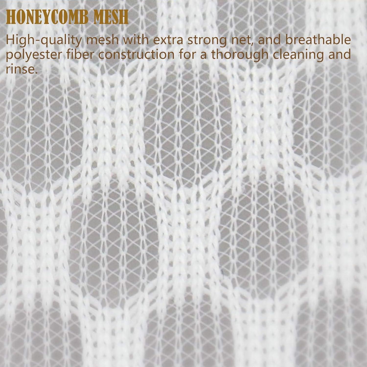 PrettyCare 3 Bolsas de Malla para Lavandería 40.6x48.3cm