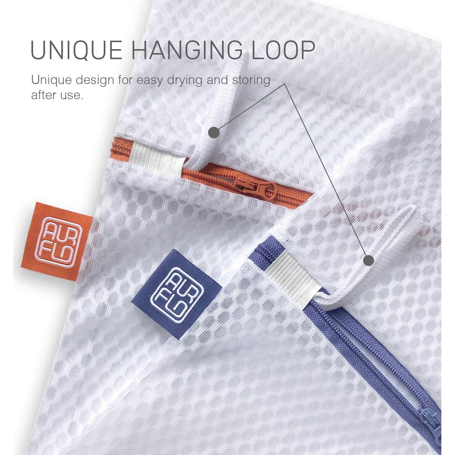 Bolsas de Lavandería de Malla AURFLO X-Grande 50x60 cm 2 Unidades