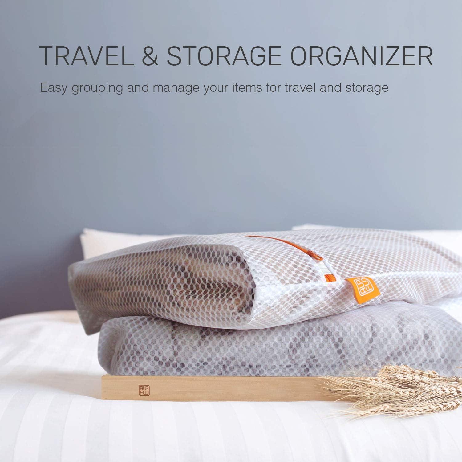 Bolsas de Lavandería de Malla AURFLO X-Grande 50x60 cm 2 Unidades