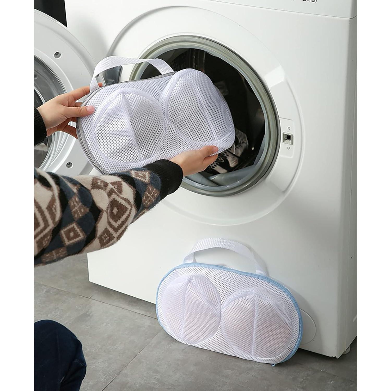 Juego de 2 bolsas de lavado de sujetadores Gouccpu 30x21cm