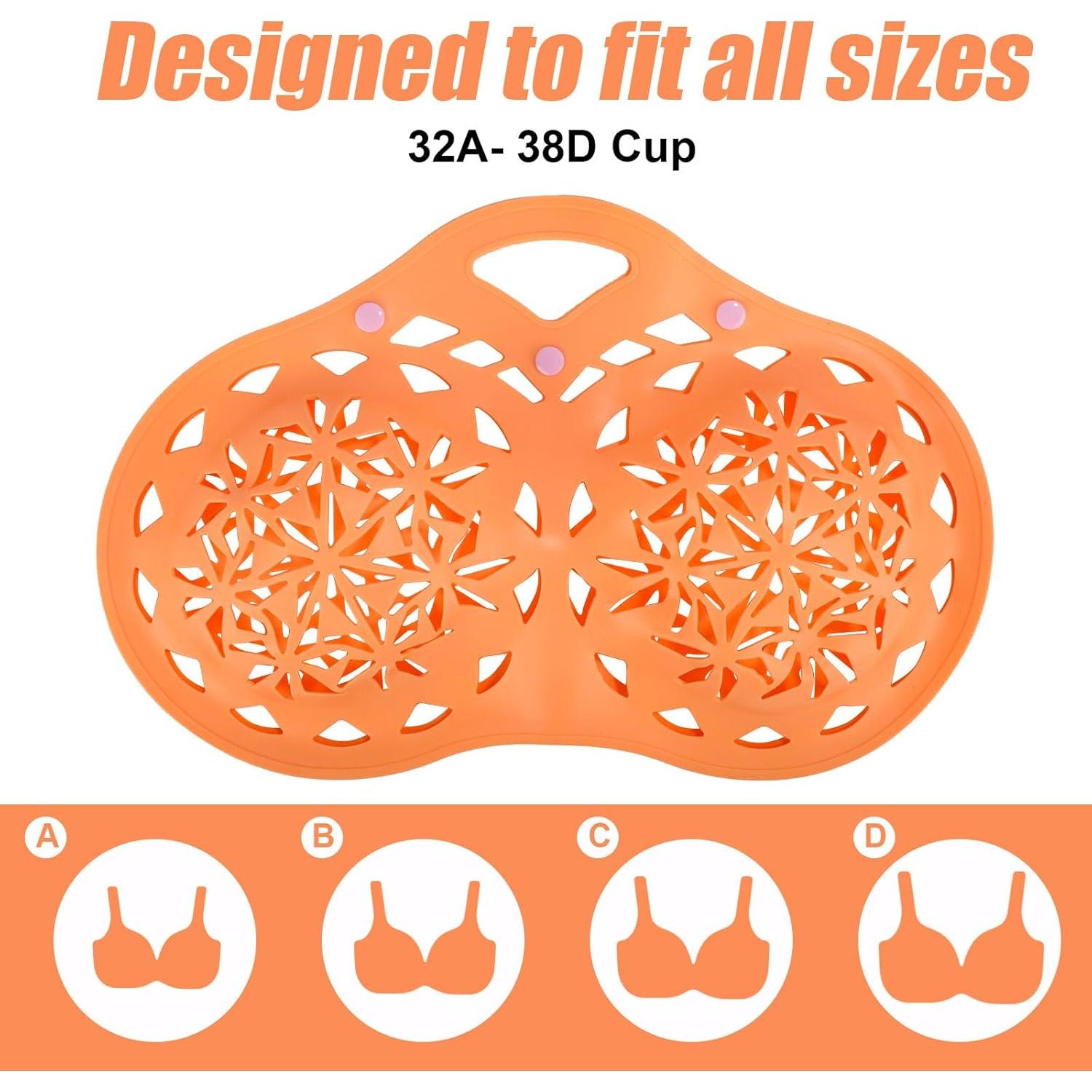 Bolsa de Lavado de Sujetadores Gosknor 38x23cm Naranja