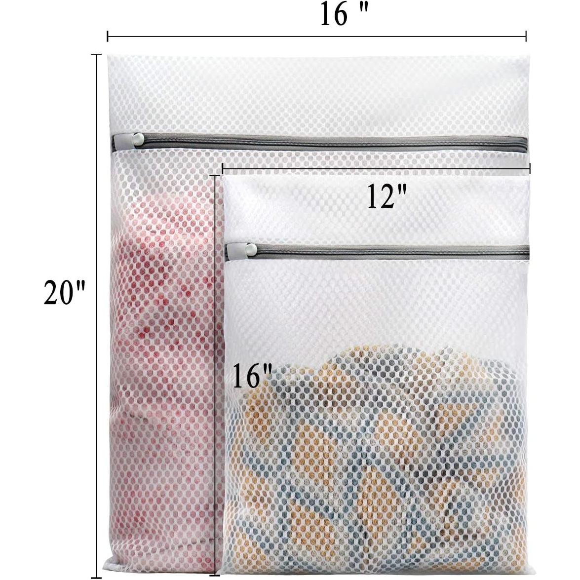 5 Bolsas de Lavandería de Malla Muchfun para Delicados