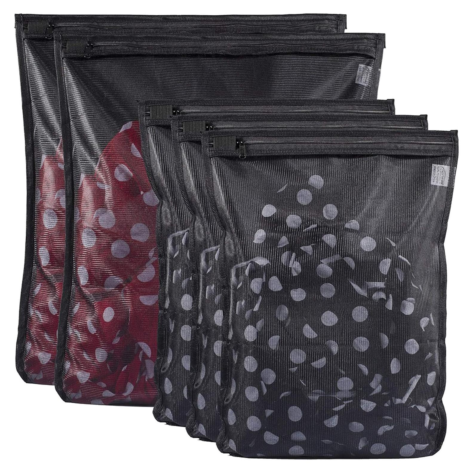 TENRAI Paquete de 5 Bolsas de Lavandería Delicadas con Cremallera