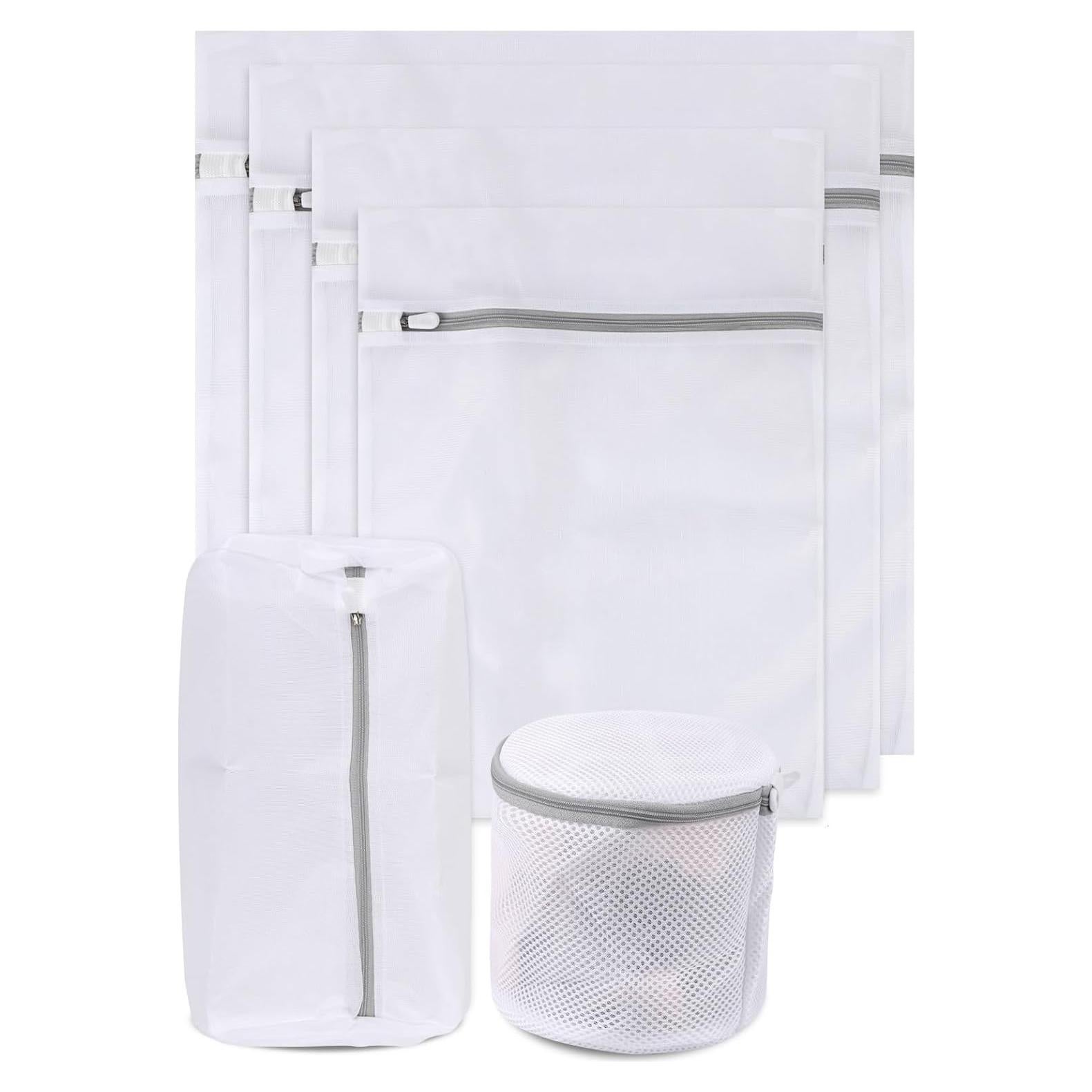 Juego de 6 bolsas de lavandería Teqooza para delicados