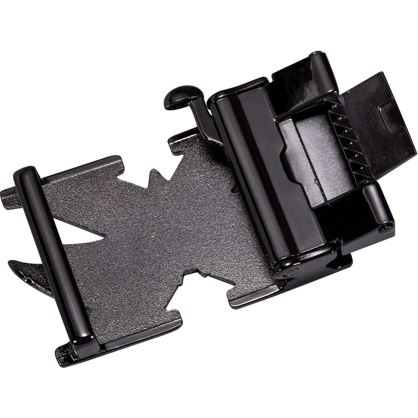 Cinturón de Ratchet Barry.Wang de Cuero Genuino Negro 2.86cm