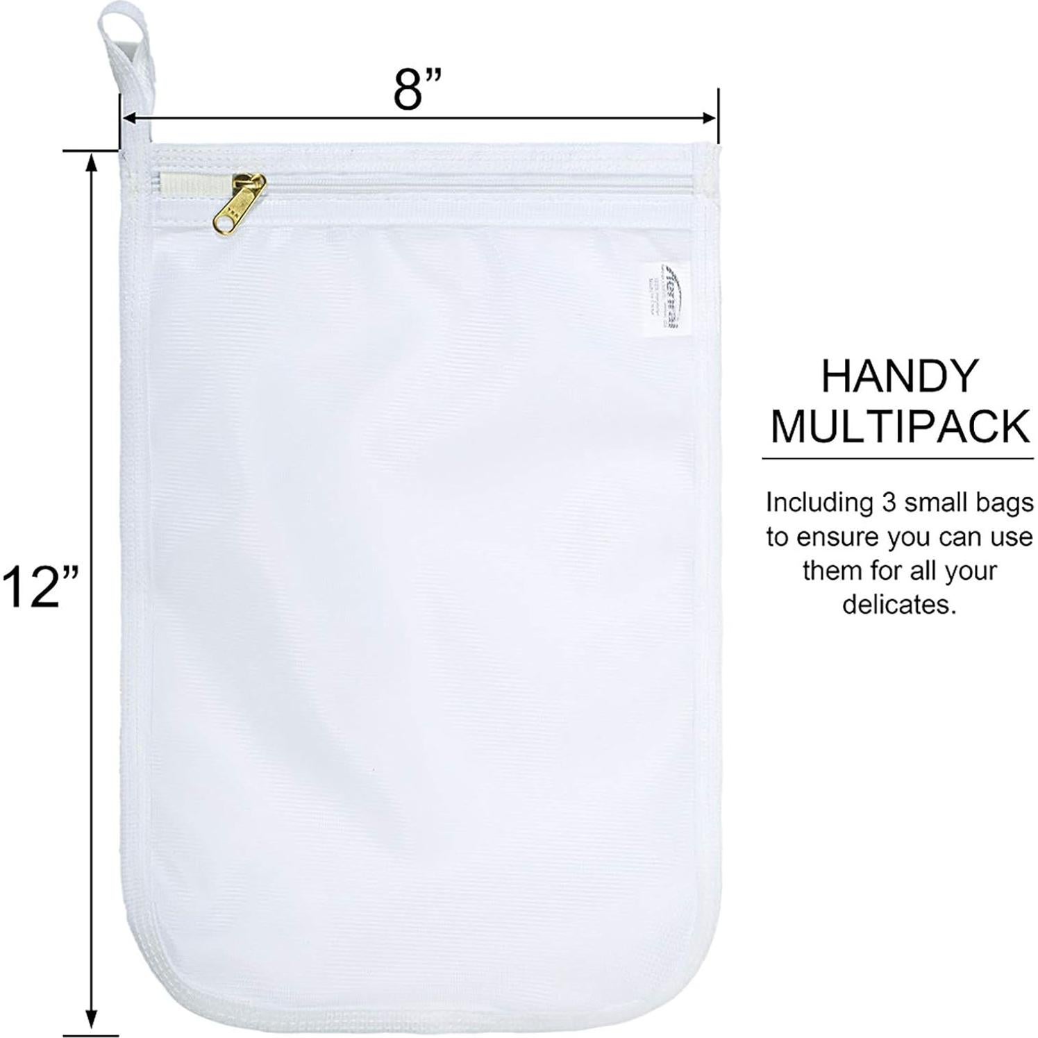 Bolsas de Lavandería Tenrai 3 Pequeñas con Cierre YKK
