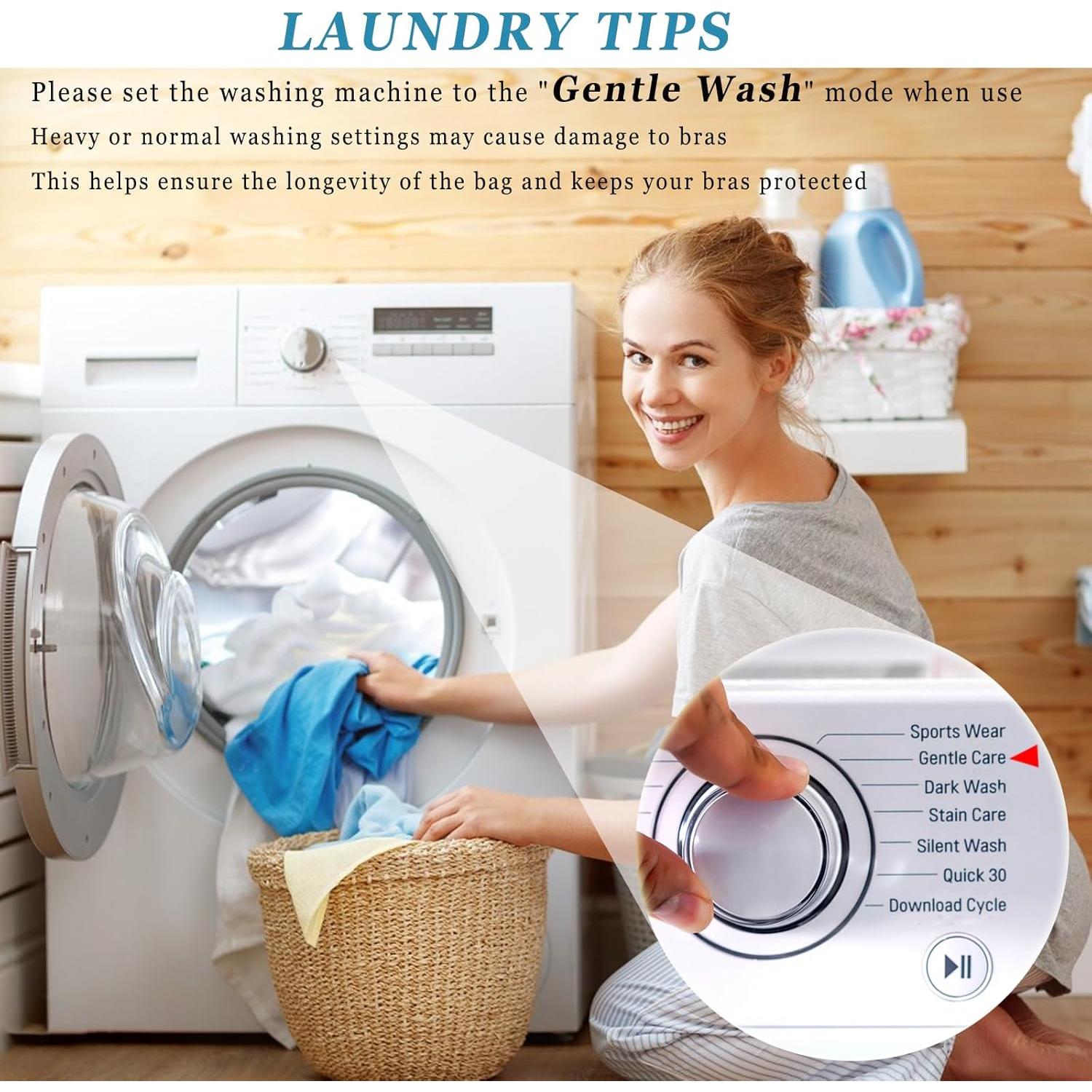 Bolsas de Lavandería KISYONGUS para Sujetadores Grandes - 2 Piezas