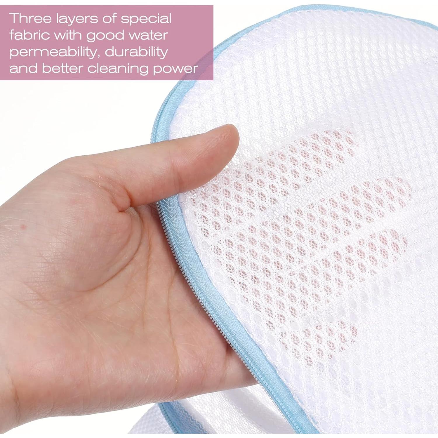 Juego de 2 bolsas de lavado para sujetadores Styquenzer - Azul