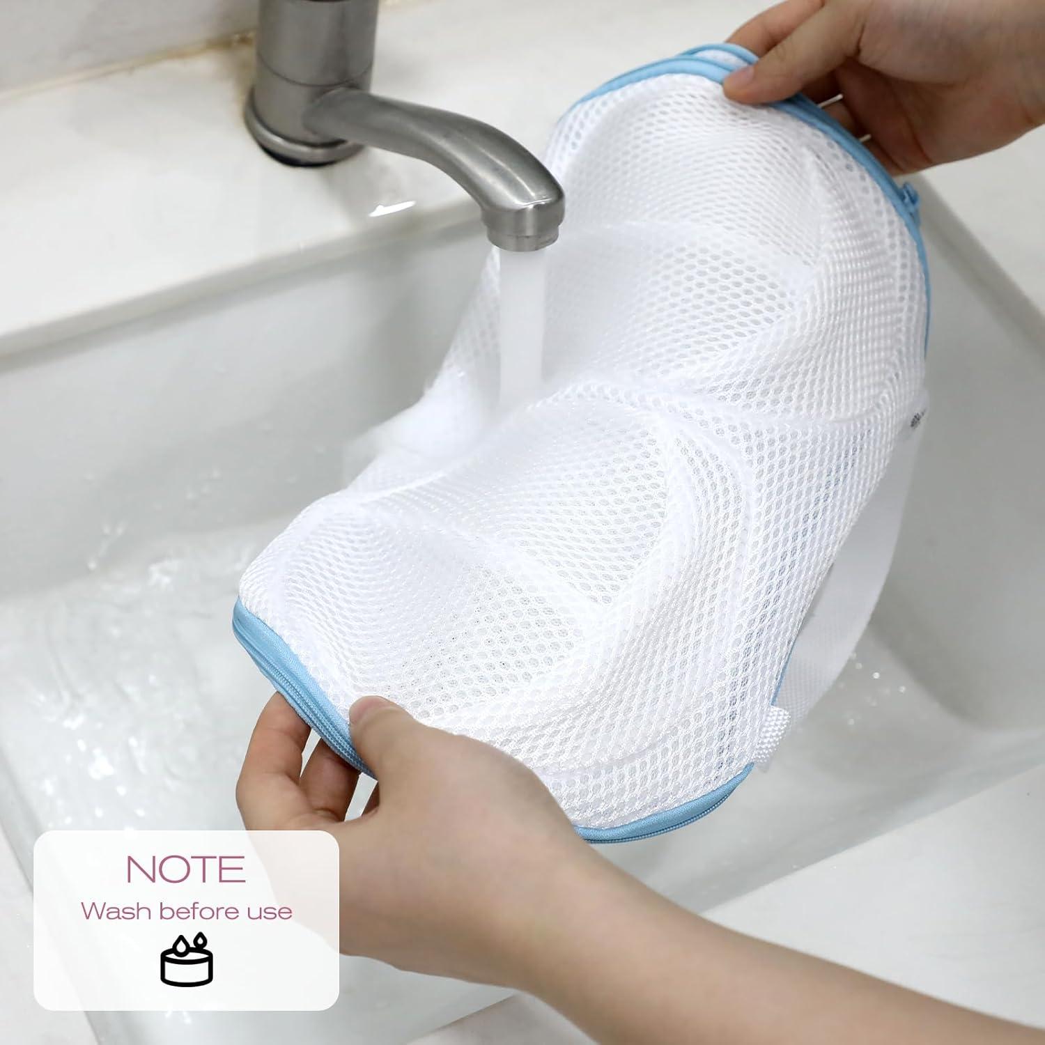 Juego de 2 bolsas de lavado para sujetadores Styquenzer - Azul