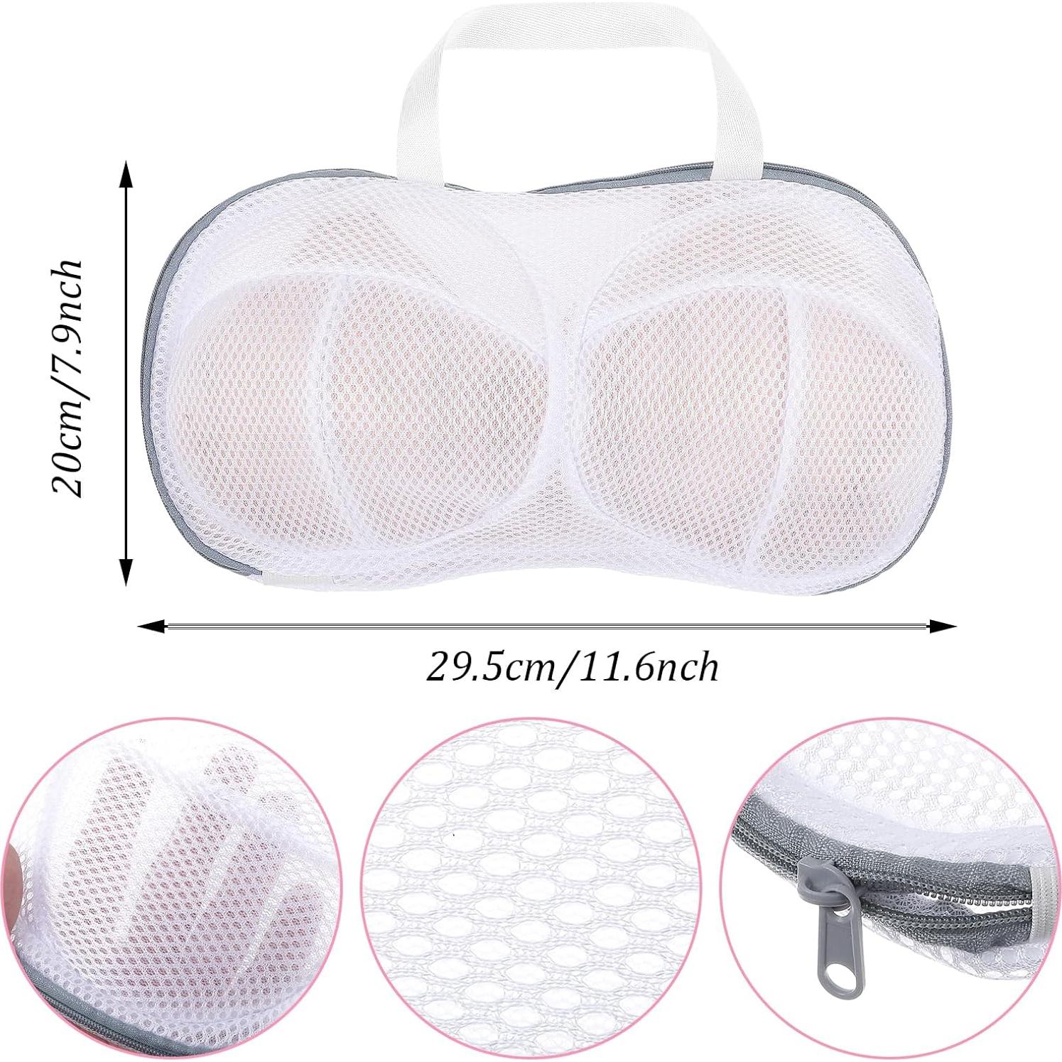 Paquete de 2 Bolsas de Lavado Lusofie para Sujetadores 31x18cm