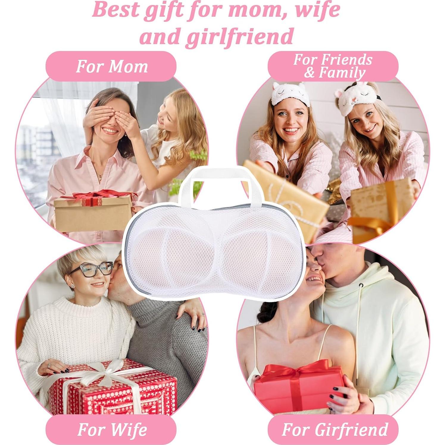 Paquete de 2 Bolsas de Lavado Lusofie para Sujetadores 31x18cm