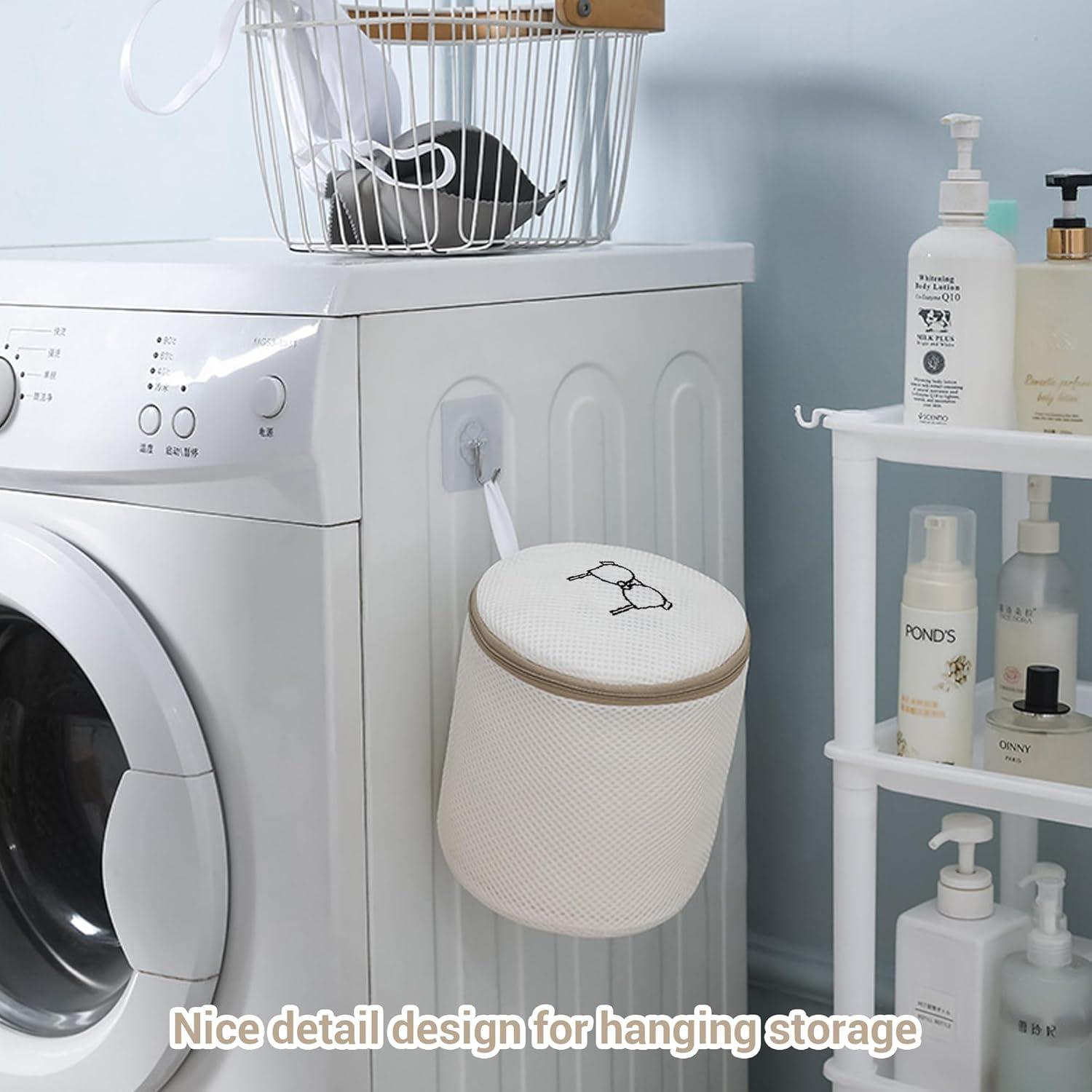 Juego de 6 bolsas de lavandería Esdallina con cremallera