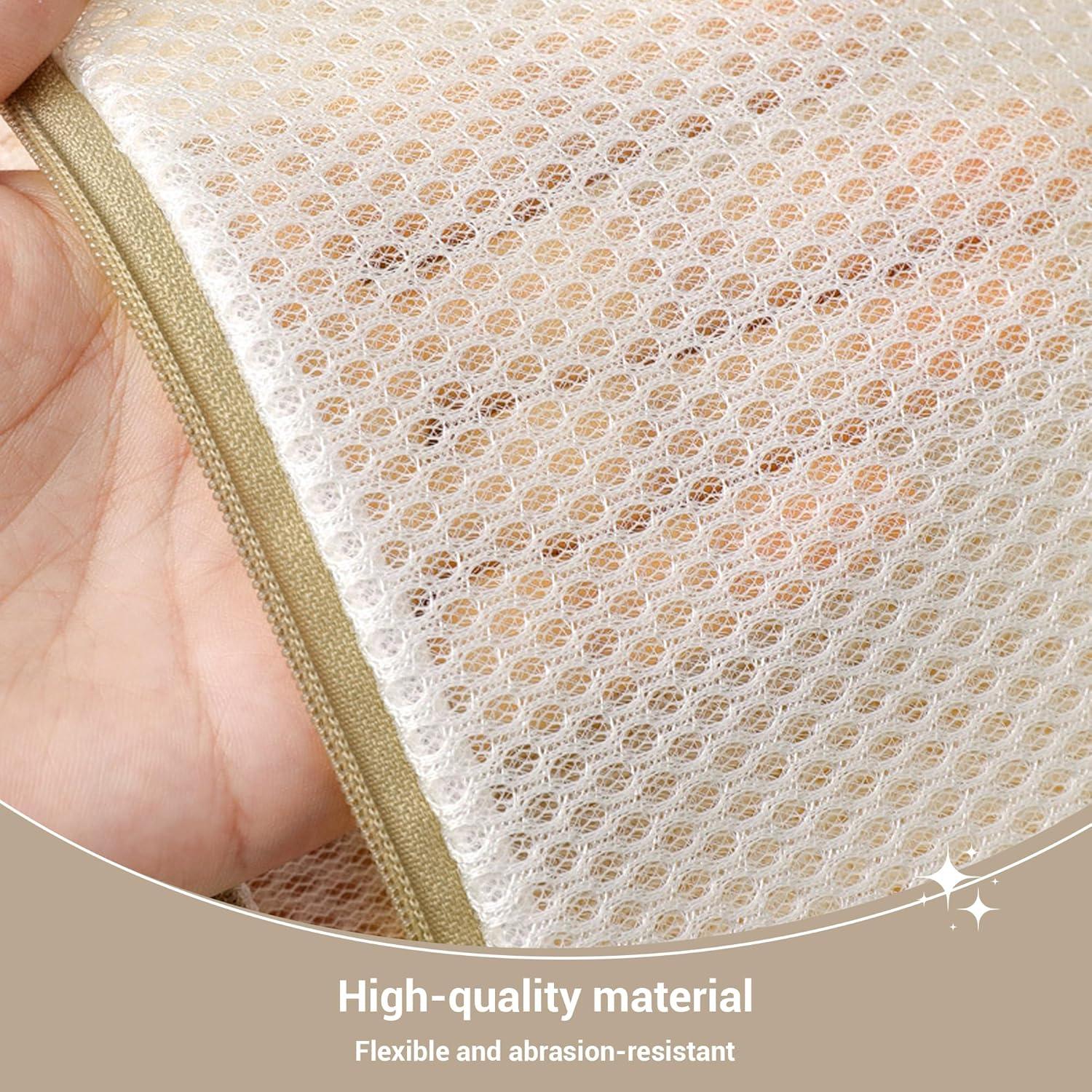 Juego de 6 bolsas de lavandería Esdallina con cremallera