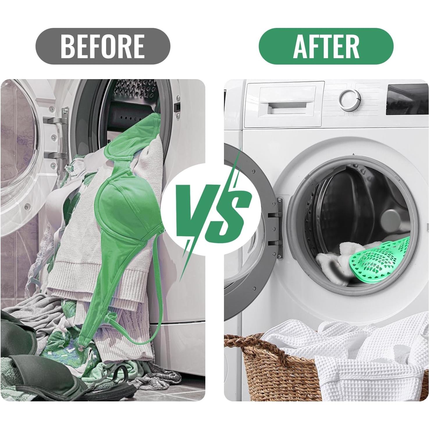 Bolsa de Lavado de Sujetadores MAYZOLOP 3 Piezas Silicona