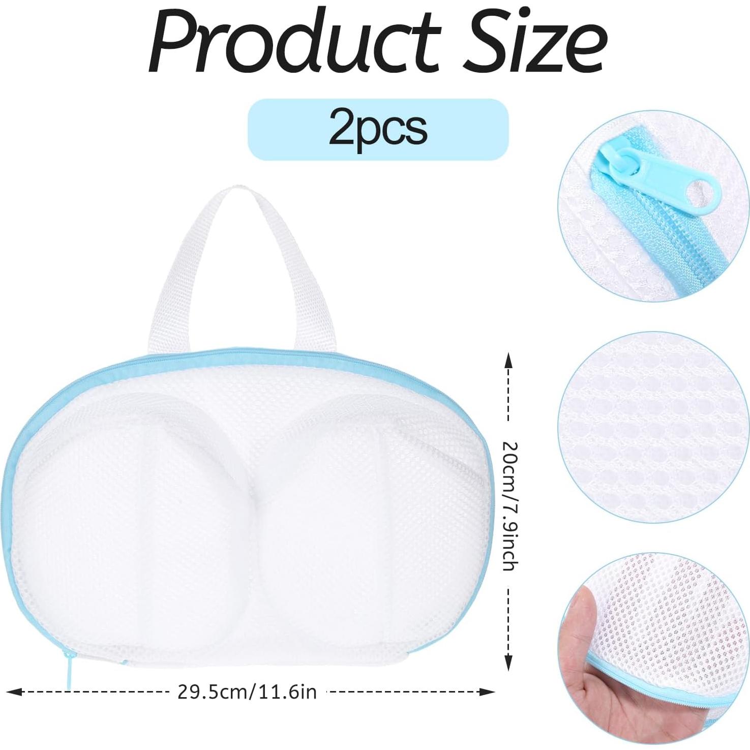 Bolsas de Lavado de Sujetadores Trinkrittey - 2 Pcs 29.5x20cm