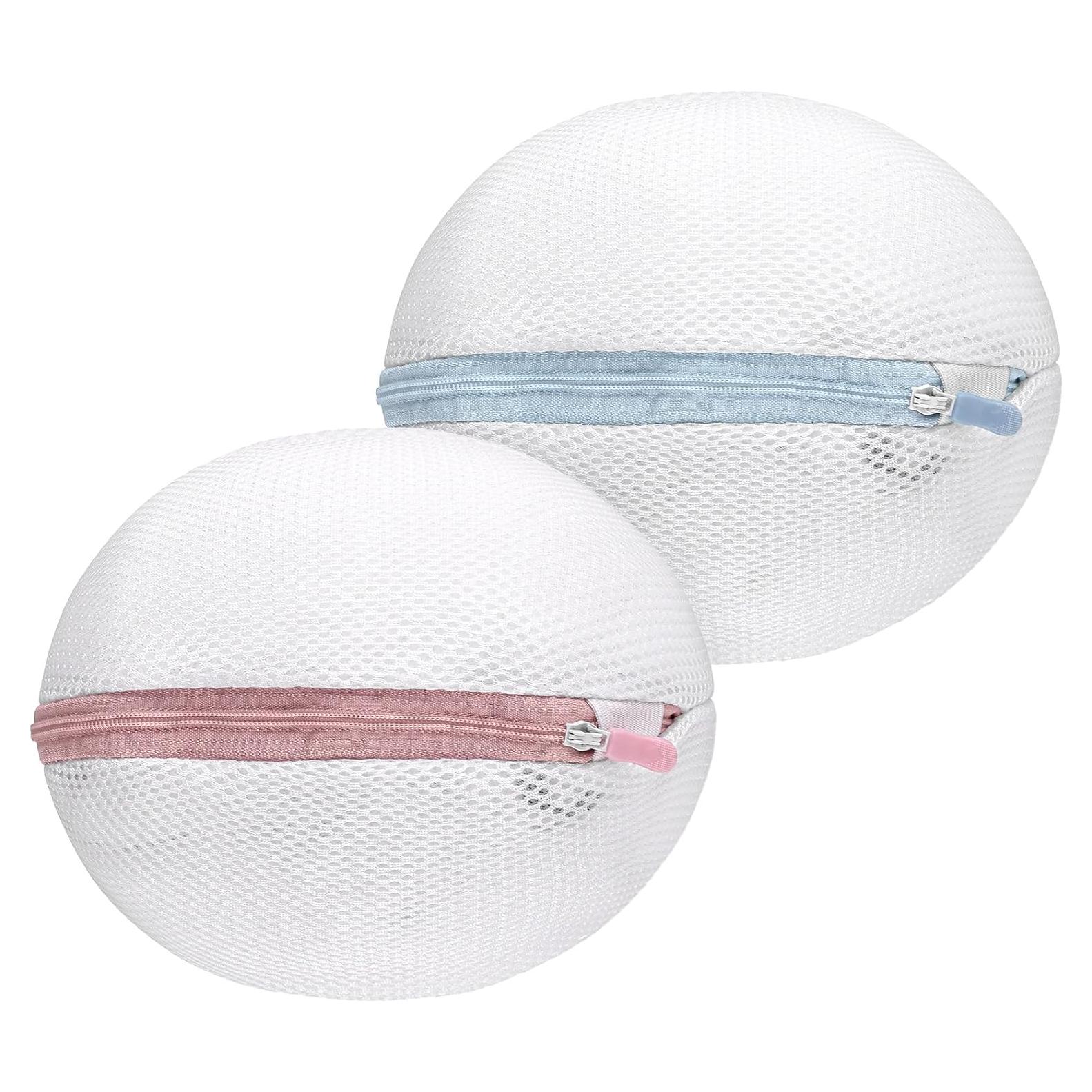 Bolsa de Lavandería para Sujetadores Cobee - 2 Piezas Rosa y Azul