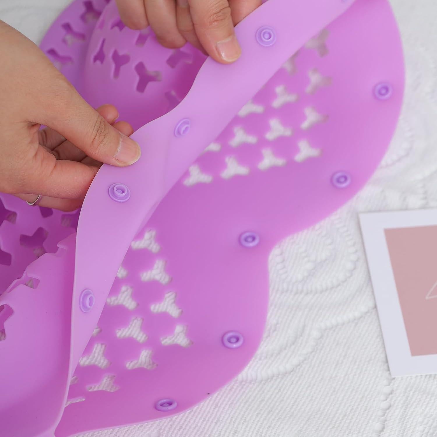 Bolsa de Lavado de Sujetadores Sarcophagsaf Rosa 2 Piezas