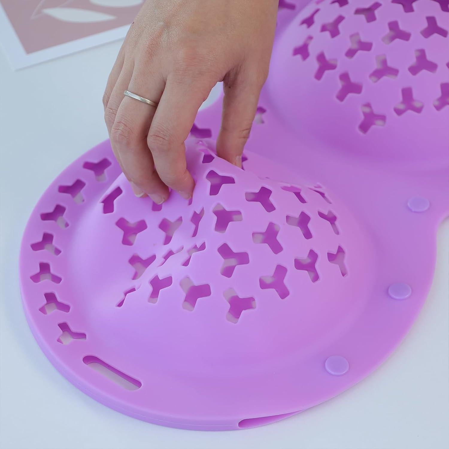 Bolsa de Lavado de Sujetadores Sarcophagsaf Rosa 2 Piezas