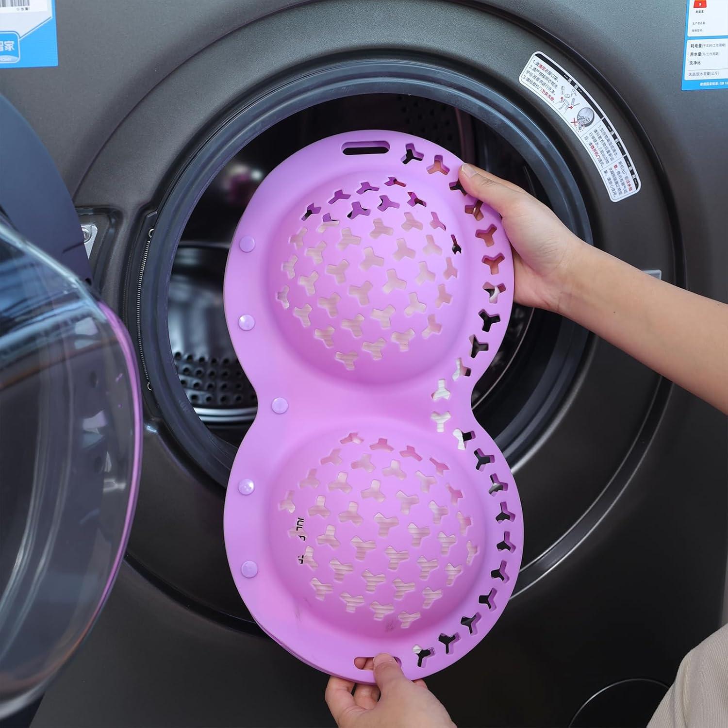 Bolsa de Lavado de Sujetadores Sarcophagsaf Rosa 2 Piezas