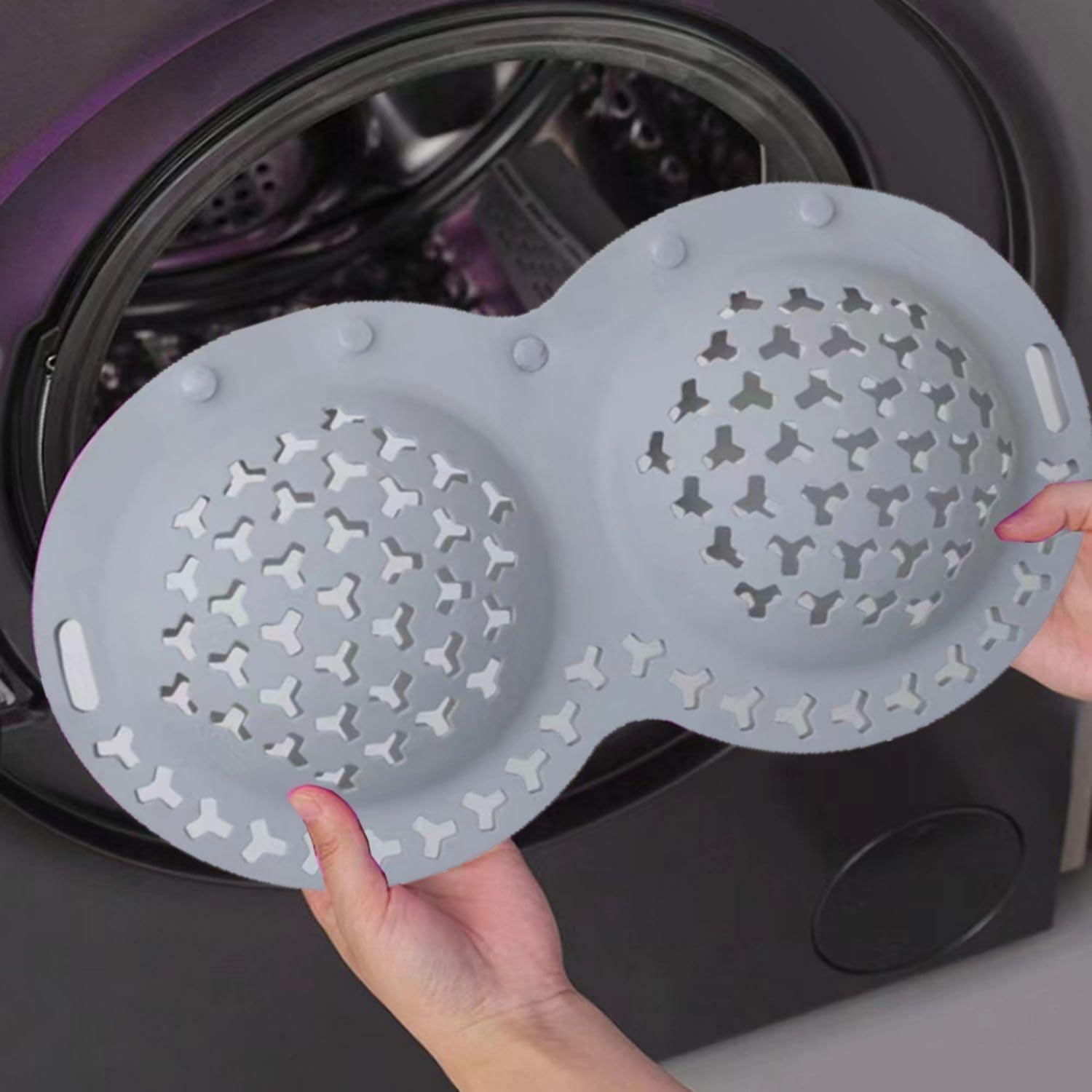 Bolsa de Lavado de Sujetadores SevenTwoFive de Silicona Gris