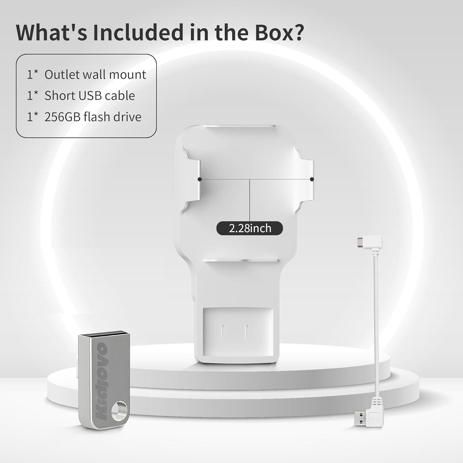 Unidad Flash USB 256GB Kidjoyo + Soporte Blink 2