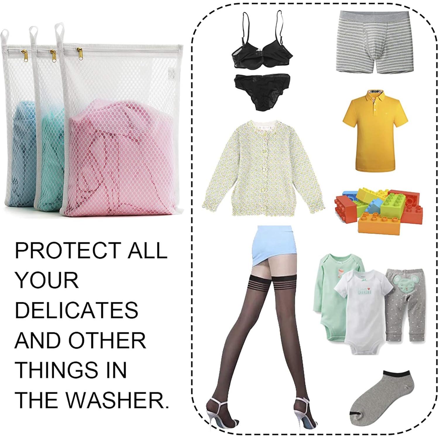 Bolsas de Lavandería Delicadas TENRAI - 3 Unidades, 22.86 cm