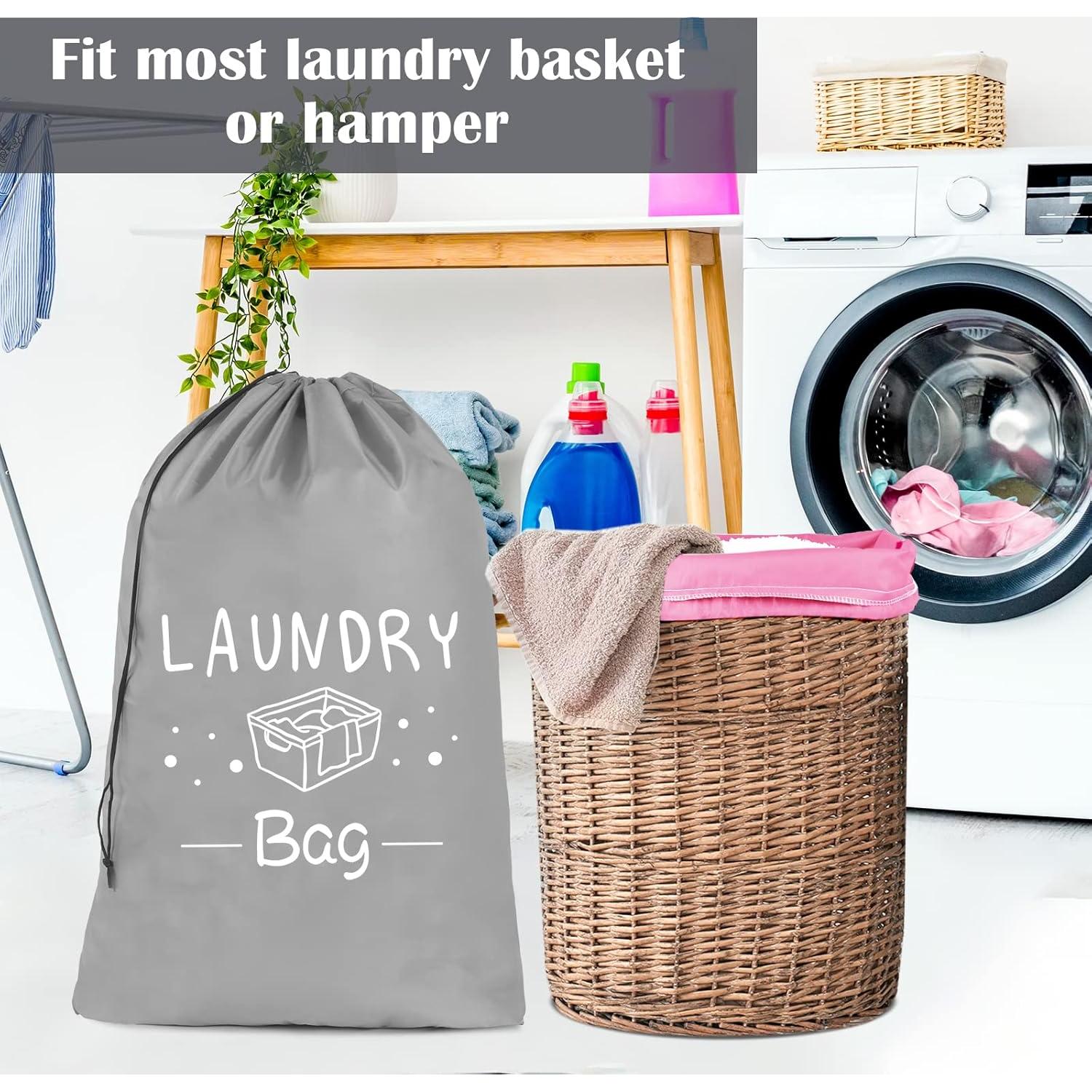 Bolsa de Lavandería Extra Grande Sylfairy 2 Pack Nylon 61x92cm