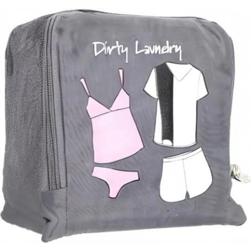 Bolsa de Lavandería Expandible Miamica Gris 53.3x55.9cm